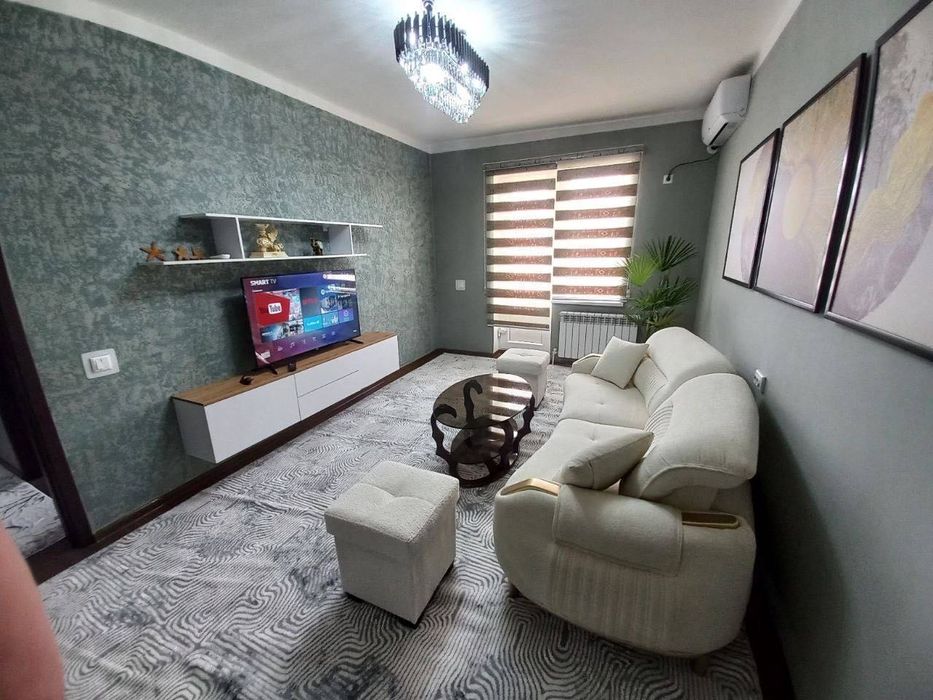 Сдается 3х комнатная квартира
С обстановкой ЛЮКС в городе Алмалыке