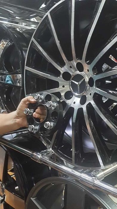 Ступичные проставки на мерседес