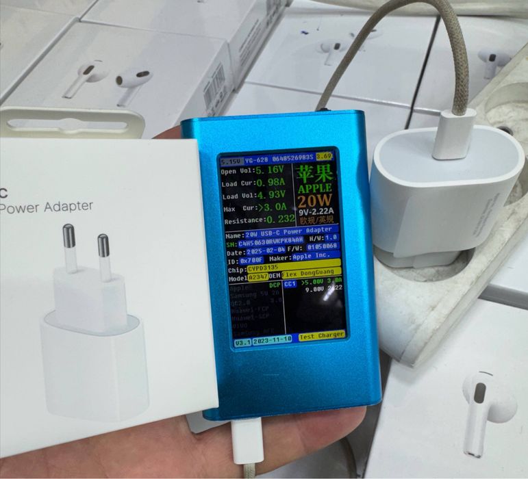 Komplekt iPhone Zaryadchik Original Зарядка для Айфон Галофка, Kabel