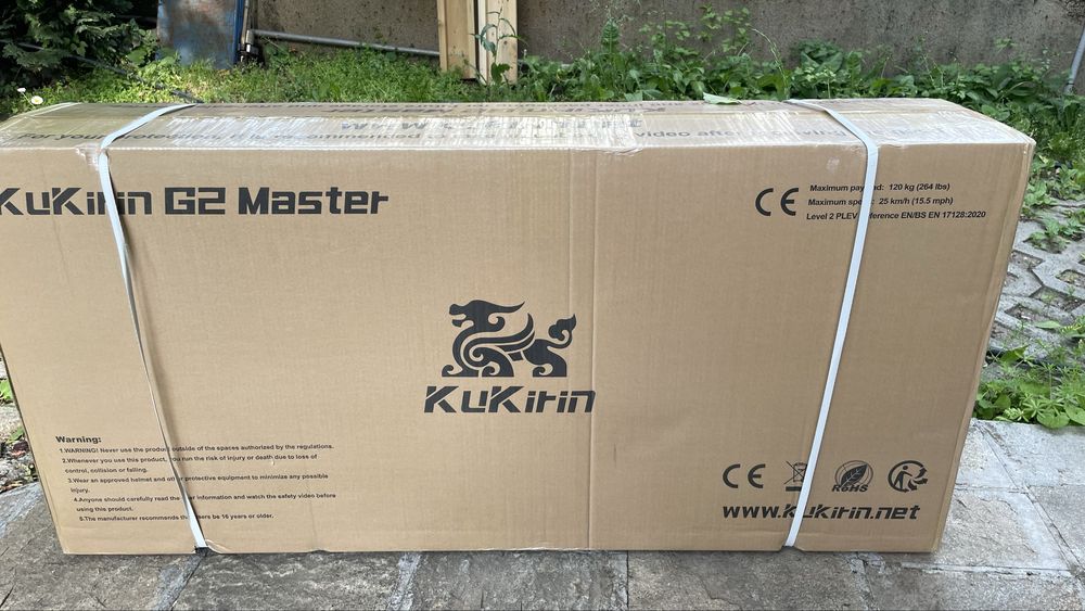 Kukirin G2 master с оставаща гаранция