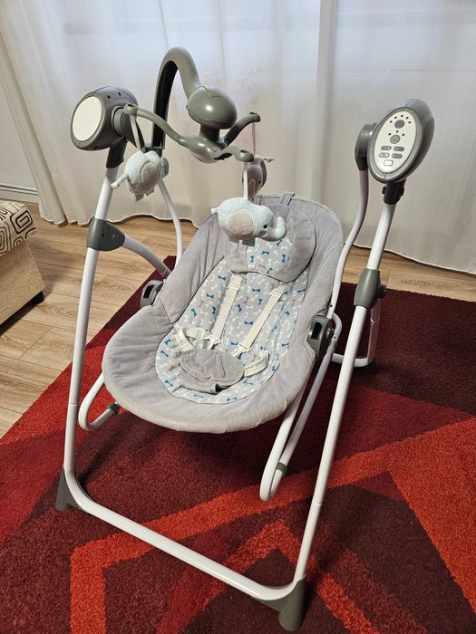 Leagan electric 2in1 Wunderkid Stars cu telecomanda - stare foarte bun