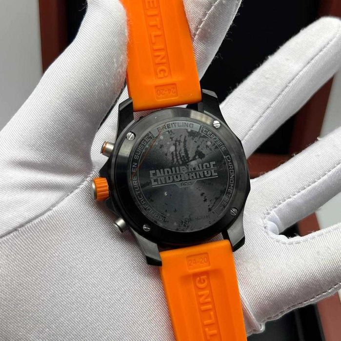 Ceas cu cuarț bărbătesc Breitling Endurance Pro ORANGE