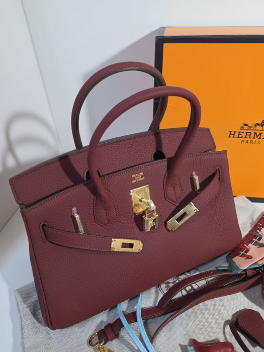 Налична чанта Hermes Birkin Rouge H