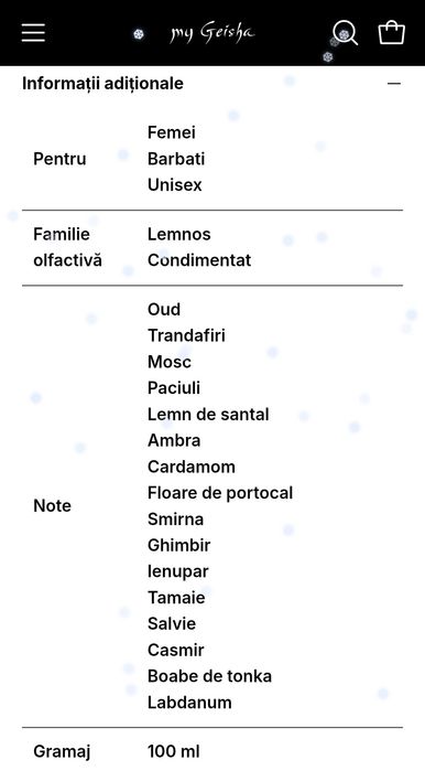 My Geisha - Unstoppable, 100 ml  extract de parfum