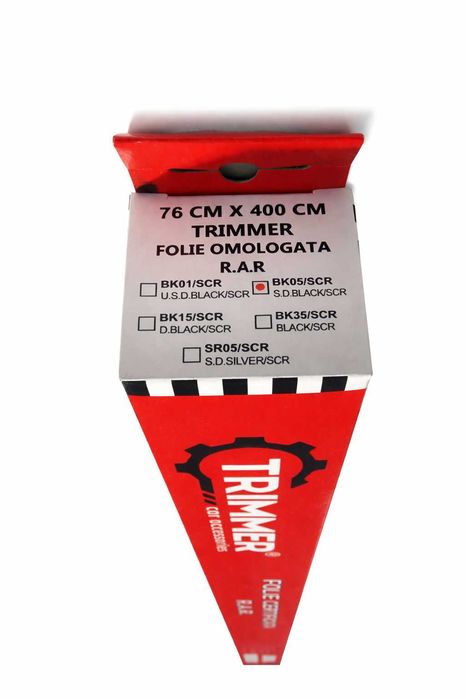 Folie auto Trimmer, omologata RAR