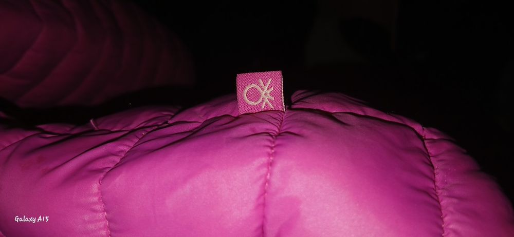 Geacă de primăvară/toamna Beneton originală roz