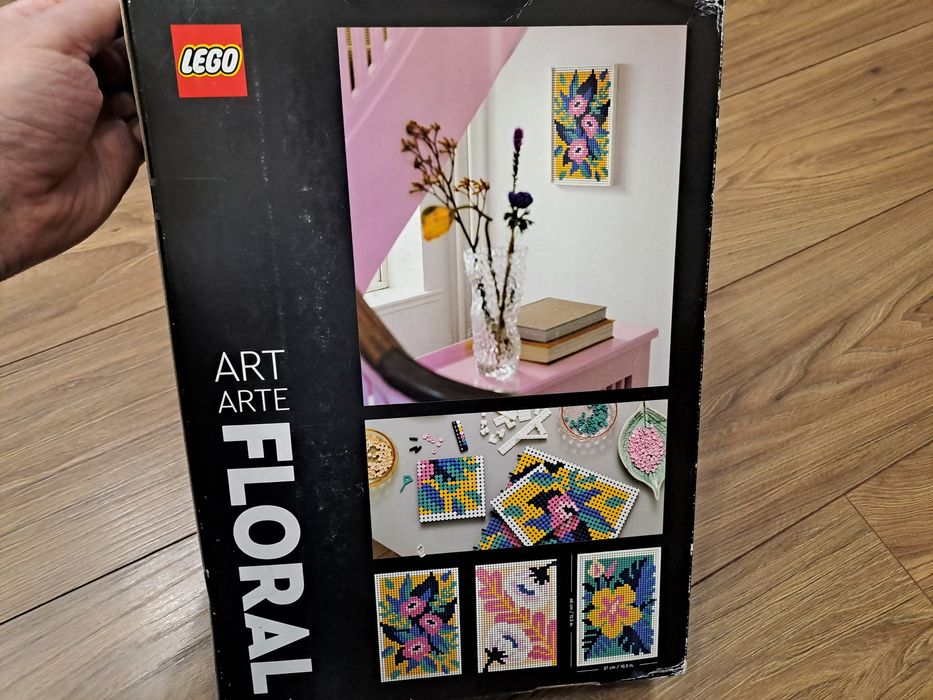 Подарок для влюбленных Lego art лего картина арт деко цветы