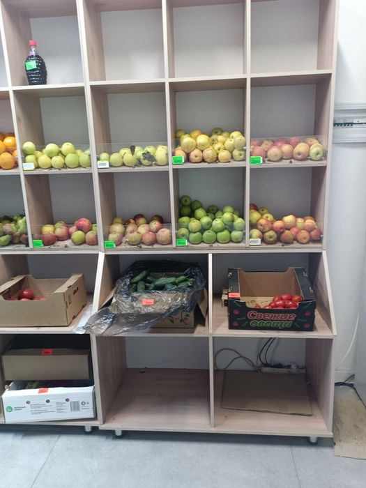 Овощной стеллаж овощной полка