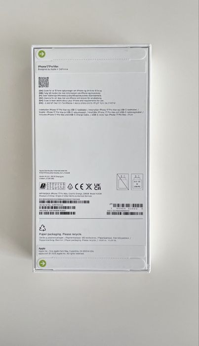 IPhone 17 Pro Max 256GB