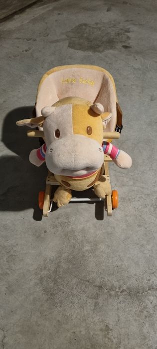 Balansoar plusat vacuta/ Leagan