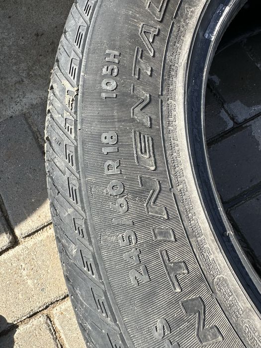 Продам летние бу шины 245/60 r18