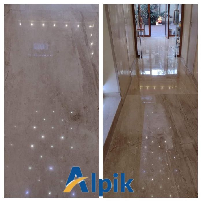 Диамантено шлайфане на мрамор и мозайка