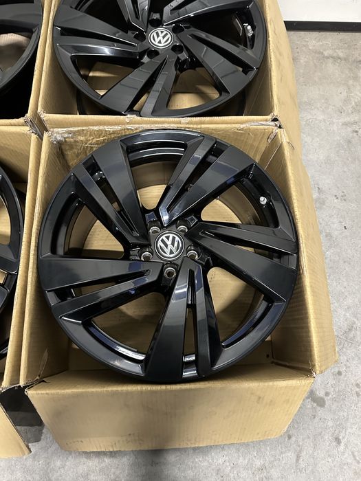 Jante 20 ORIGINALE VW Touareg III CR R-Line Nevada Black Q7