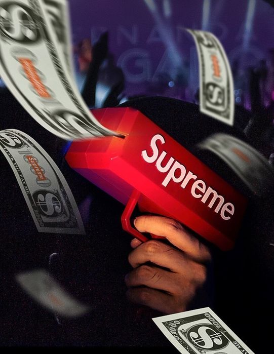 Пистолет за пари Изстрелване на банкноти