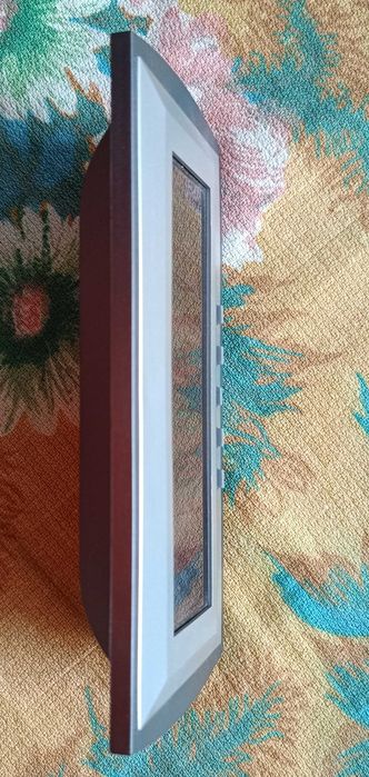 Стайна метеорологична станция с часовник - аларма и календар. Нова.