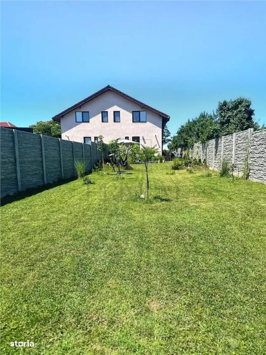 Duplex mobilat si utilat - perete dublu - teren 544 mp