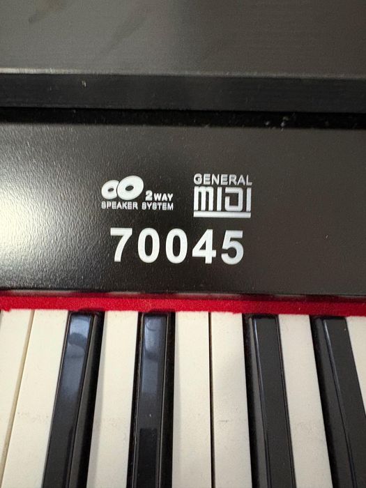 Pian digital vidaXL, 134 x 40 x 75 cm