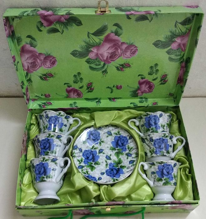 Новый кофейный фарфоровый сервиз FINE PORCELAIN (Япония)