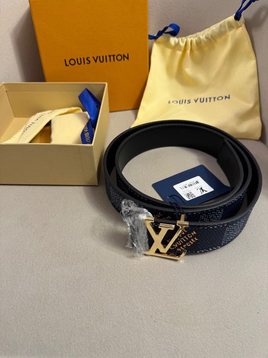 Намаление:Louis Vuitton-Чисто нов мъжки автентичен колан 125 см