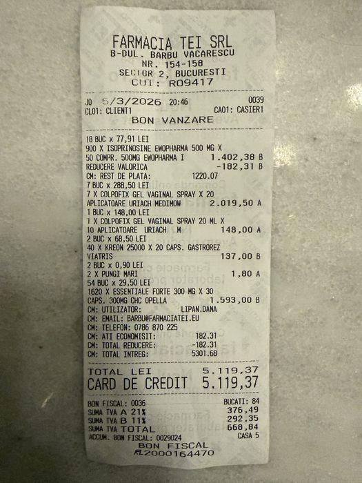 Colpofix gel vaginal spray - la jumatate de pret