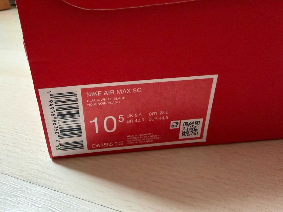 Маратонки Nike Air Max SC размер 44.5 Черни
