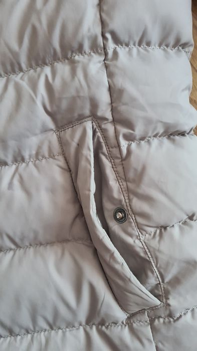 Geaca Tommy Jeans Gri Puf XS