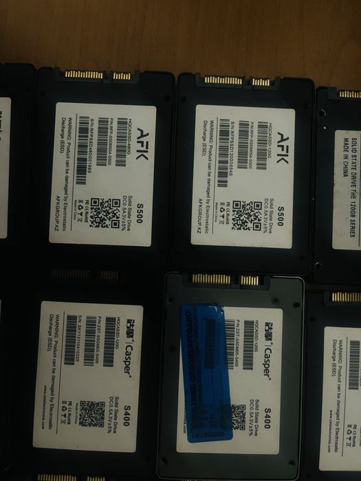 SSD накопители 120G 128G 240G 256G