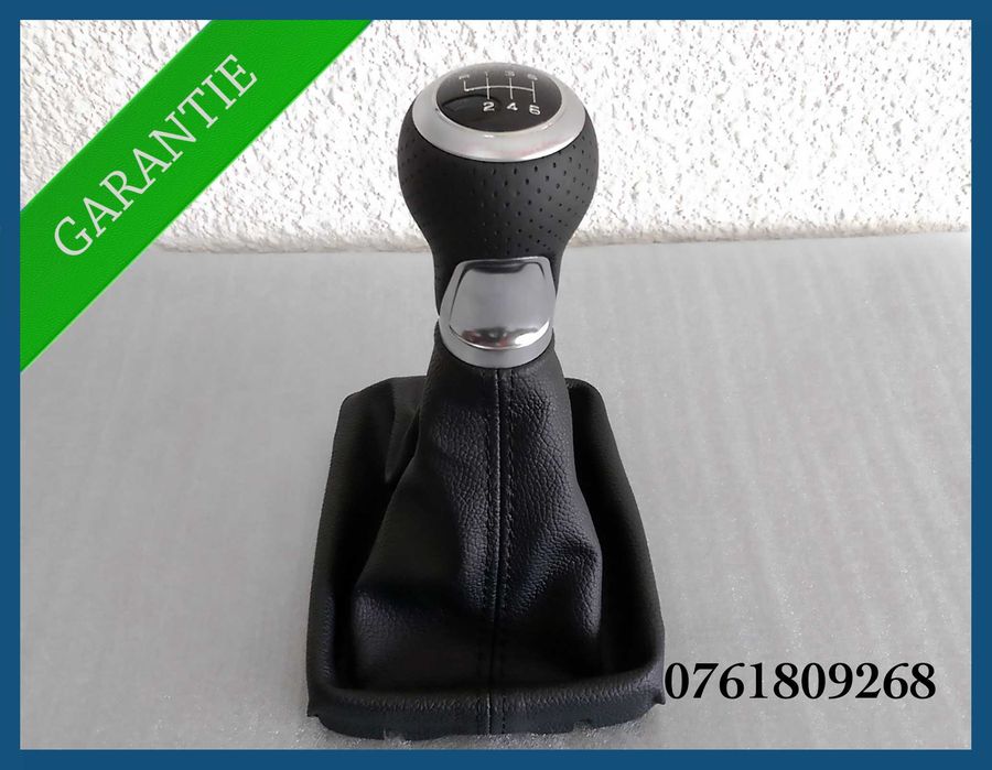 Manson + nuca schimbator piele S Line Audi A4 B8 A5 A6 Q5 cu 6 trepte