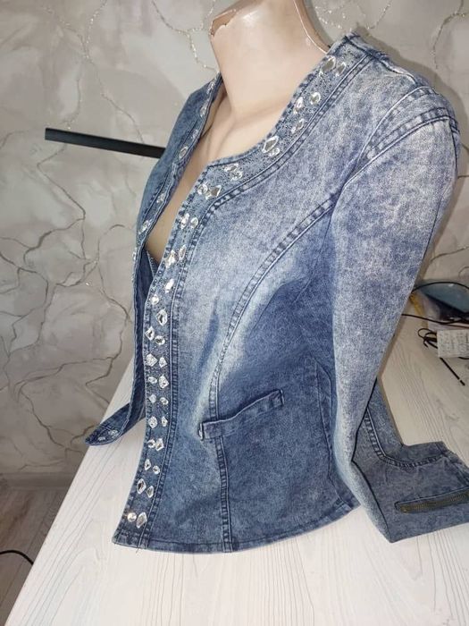 Пиджаки джинс разные