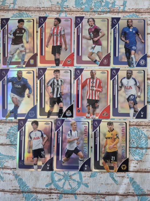 Topps EPL Chrome 2026 - Base & Inserts Updated 19.04