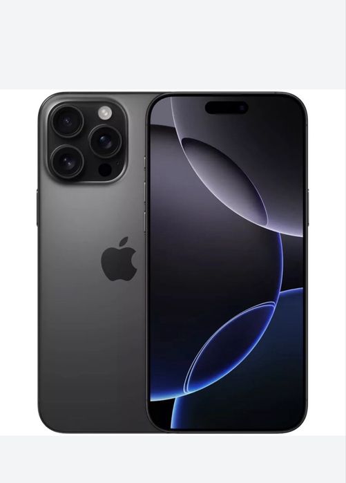 Iphone 16 pro black