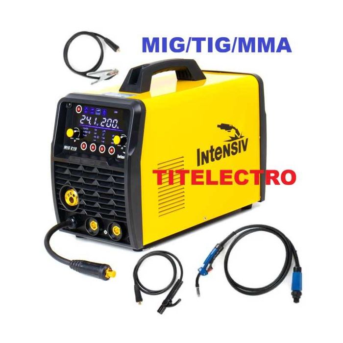 Aparat sudura cu sarma MIG 210 INTENSIV argon CO2 flux MIG-MAG/TIG/MMA