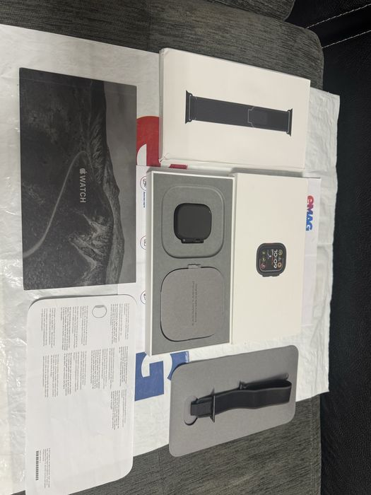 КАТО НОВ 49mm Apple Watch ULTRA 2 CEL Гаранция EMAG 2026г. Black