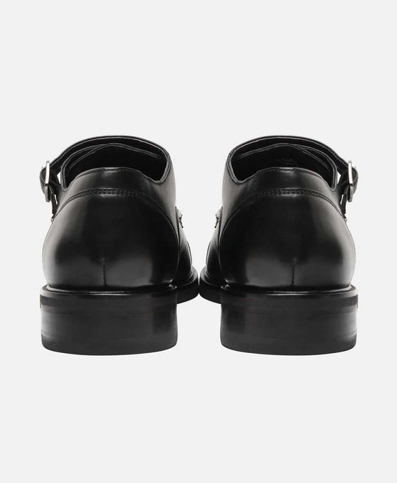 Елегантни мъжки кожени обувки Baldessarini тип Double monkstraps
