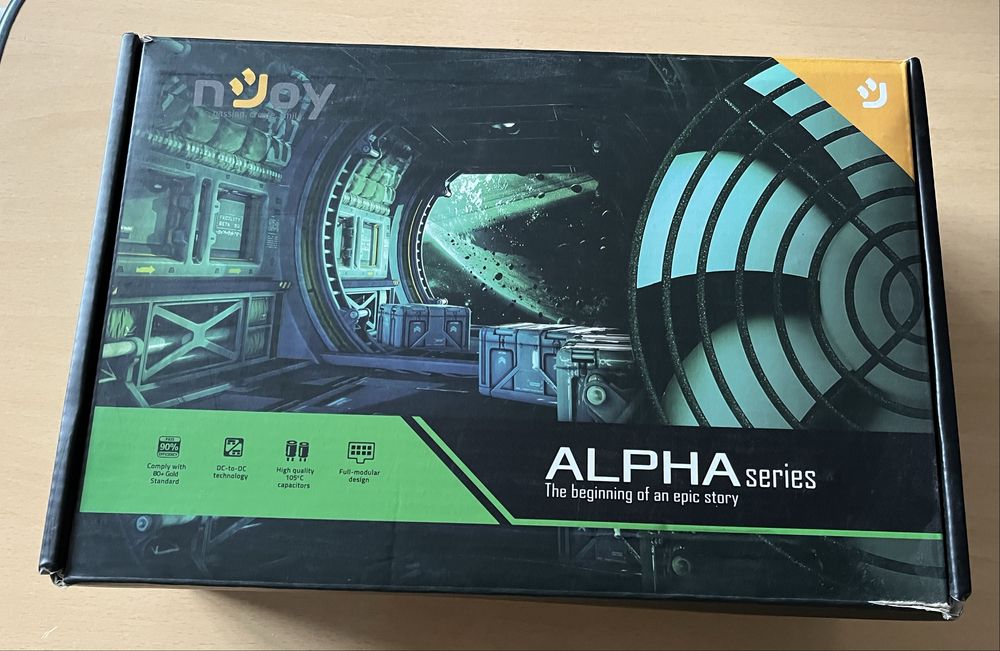 Sursa nJoy Alpha 850W, 80+ Gold