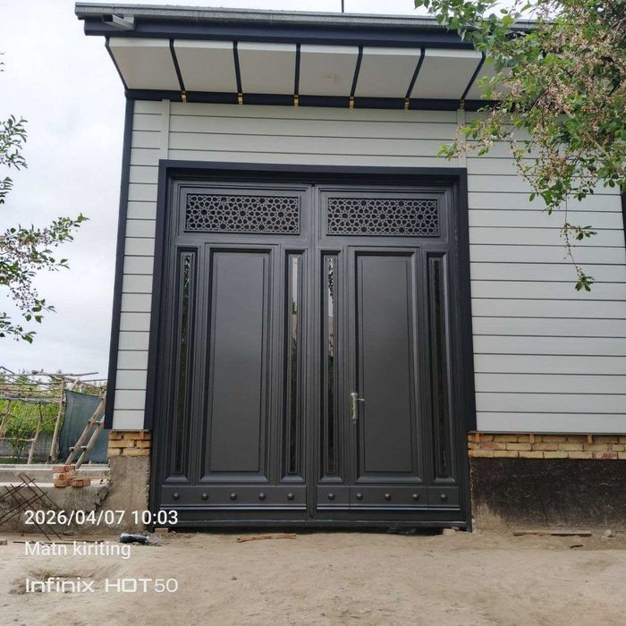 Temir darvoza | Металлические ворота | Hovli va garaj uchun!