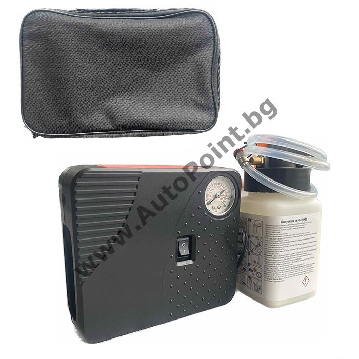 Компресор за гуми с лепило 26036 12V