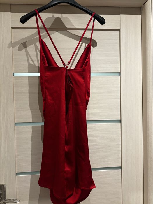 Rochie rosie de vara