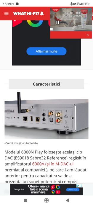 Strimer audiolab n6000 play