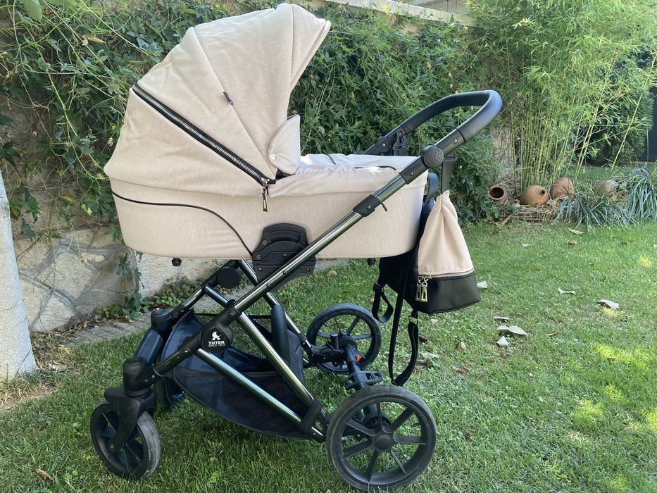 Бебешка количка 3в1 Tutek DIAMOS PRO 570/16 Chrome