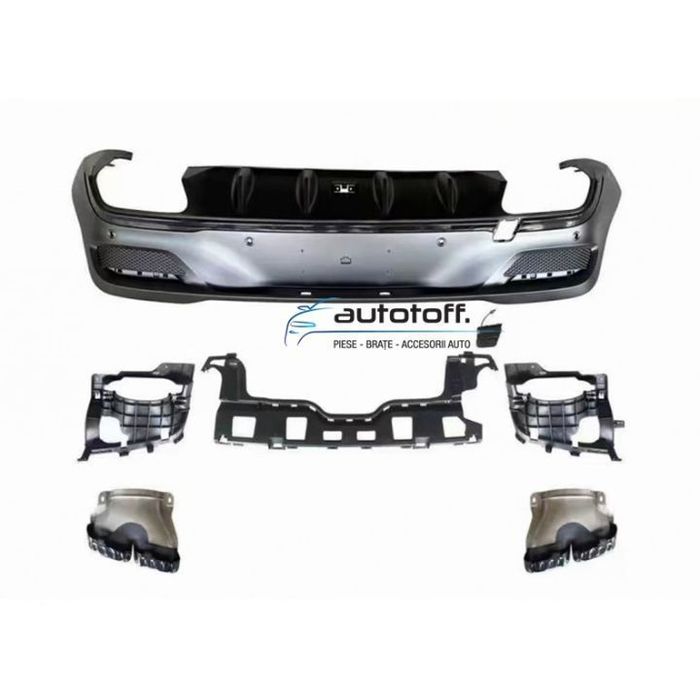 Difuzor AMG 63 GLE Coupe C167 (2019+) Black Look