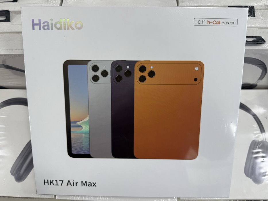 БЕПУЛ Доставка,Planshet Haidiko 17 Air Max 2026 incell display планшет