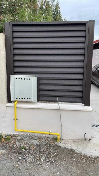 Gard metalic jaluzea | Suruburi ascunse | Sibiu | Model 2025 |