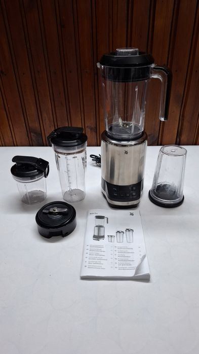 Блендер,шейкър,кафемелачка WMF Kult Pro,1200W,30000оборота,6 скорости