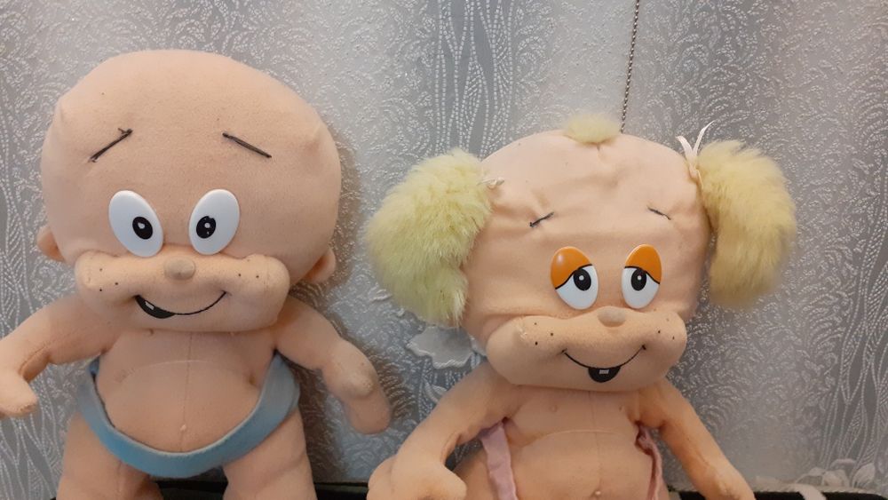 Очаровательная мягкая парочка. Игрушки мягкие.