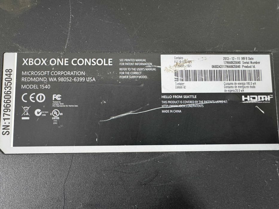 Конзола - Xbox One  / 2013/  X2