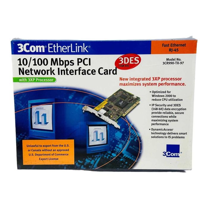 3COM 3CR990-TX-97 10/100 Base-T PCI Network Interface Card