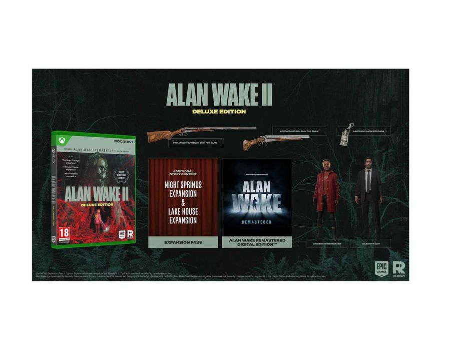 Joc Xbox Series X: Alan Wake II Deluxe Edition