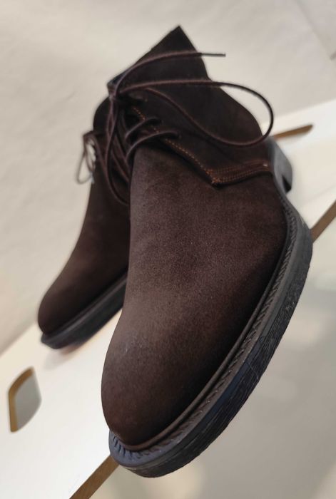 Ghete lace up chukka 43 39 40 Old Signature NOI piele naturala suede