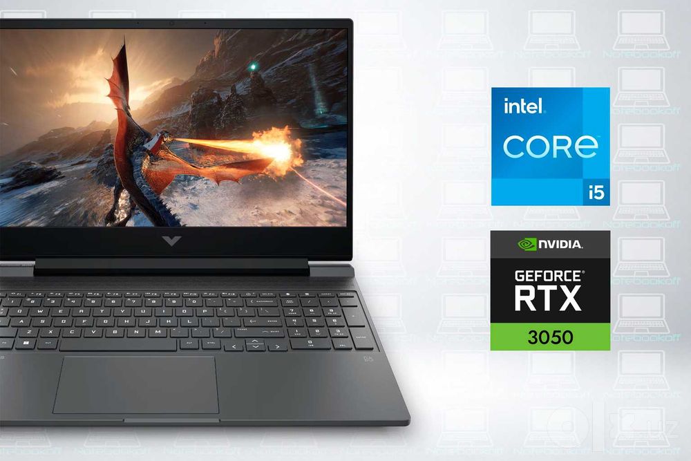 HP Victus 15-fa2107TX — Core i5-13420H/ RTX3050 6GB/ 144Hz/ 8GB/ 512GB